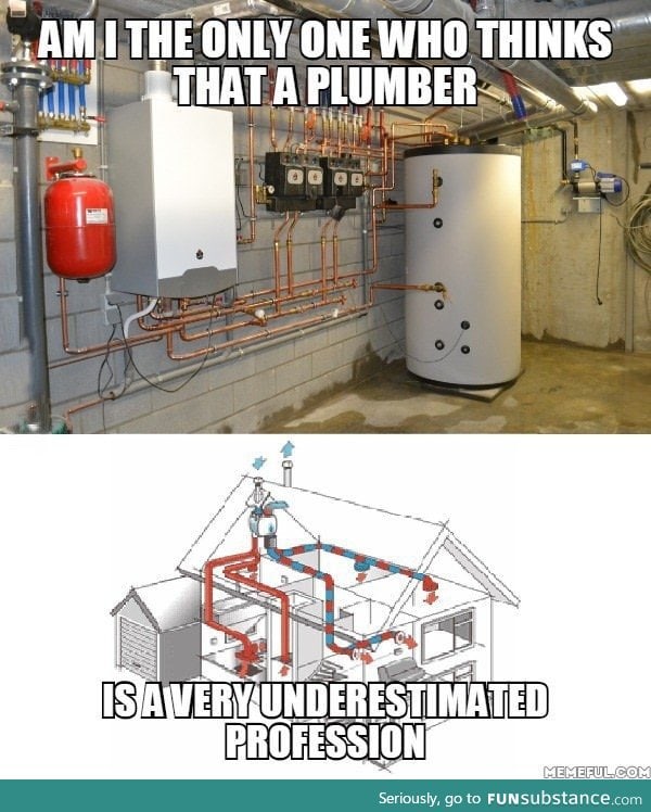 Respect for plumbers