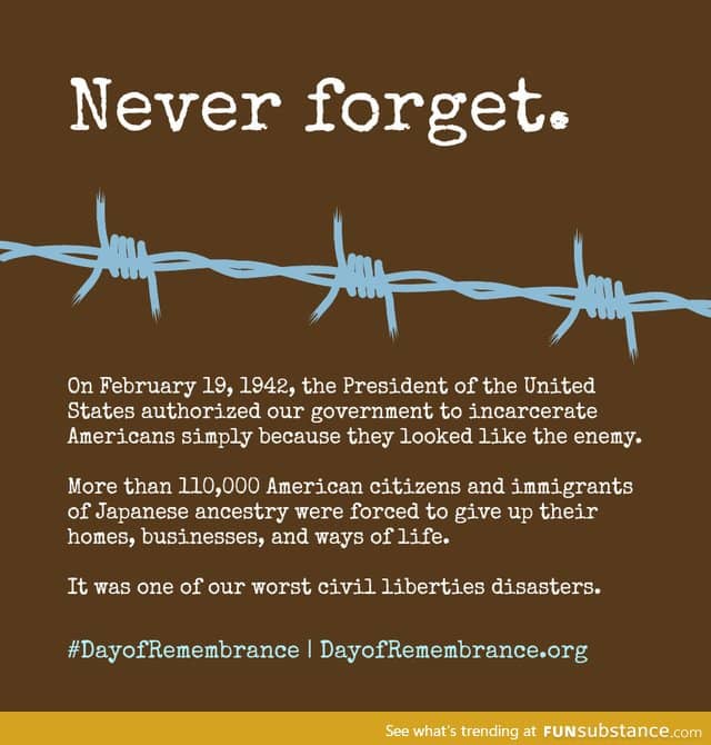 Today in history - Japanese Internment