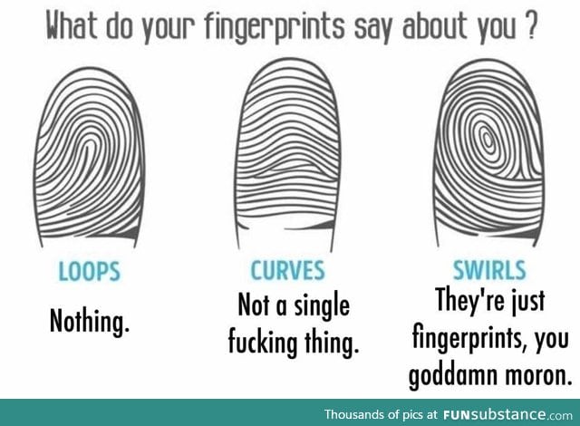 What do your fingerprints say about you?