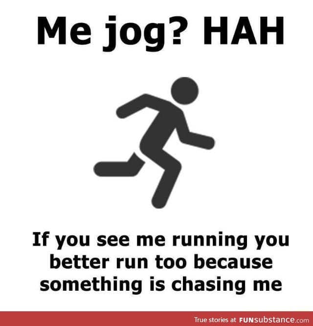 When I run