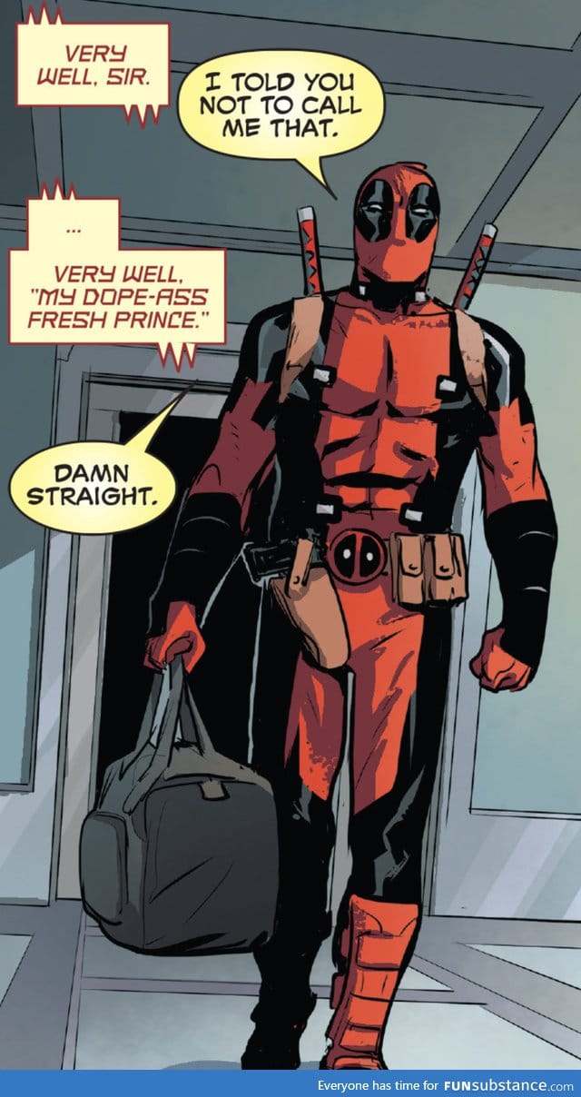 Deadpool just being Deadpool