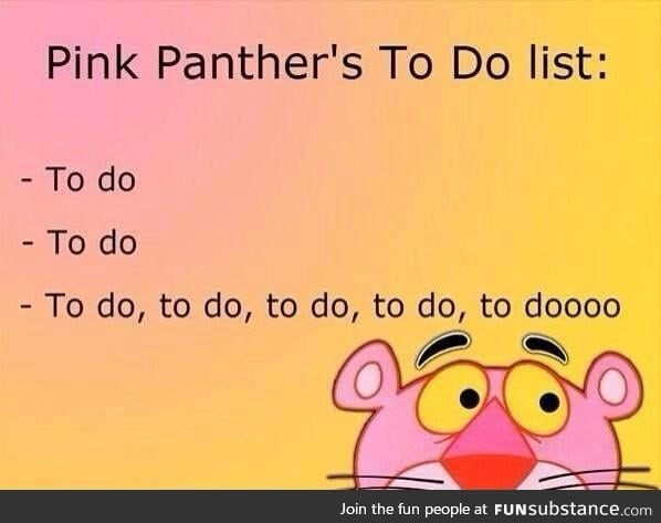 To do list