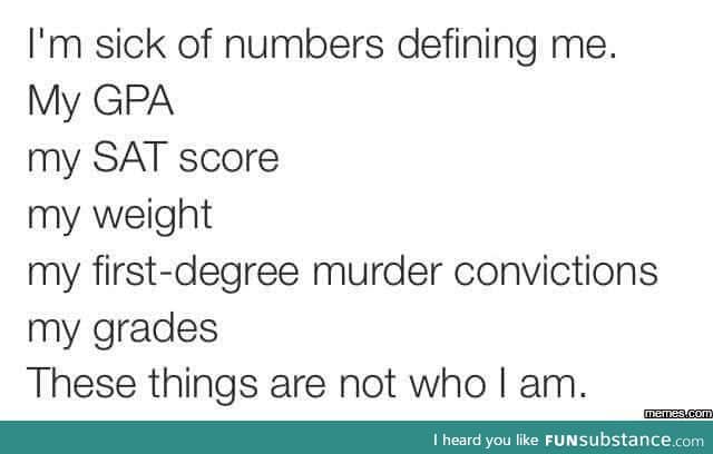 I am not a number