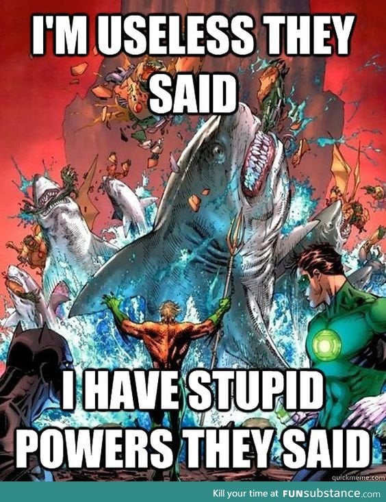 Angry Aquaman