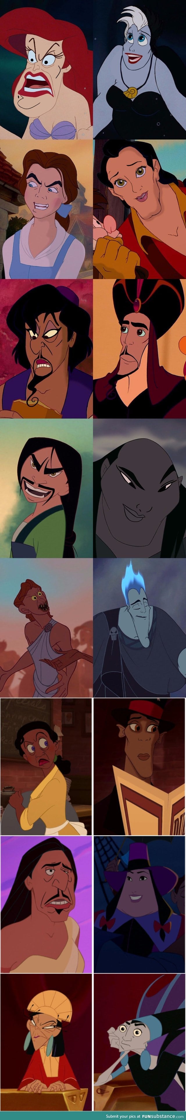 Disney Hero/Villain Faceswap