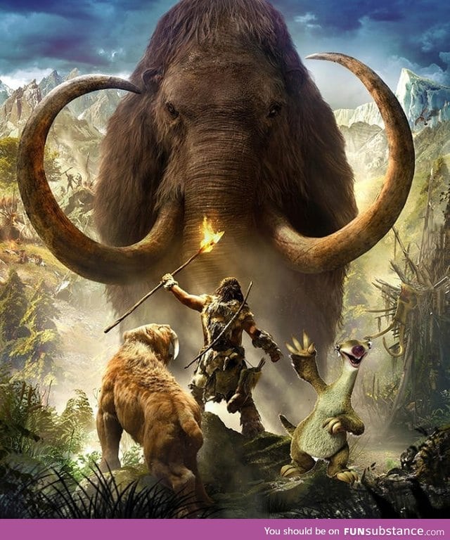 The FarCry Primal cover art was missing something so...