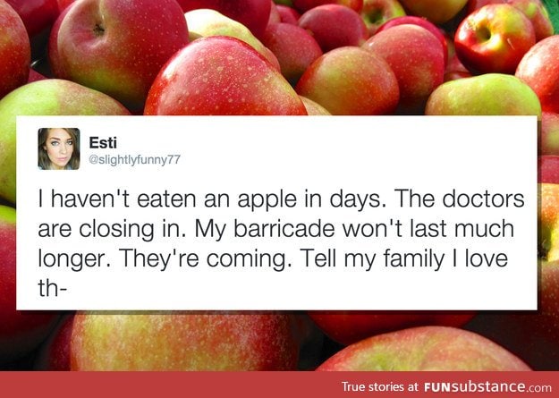 an apple a day keeps the doctor away