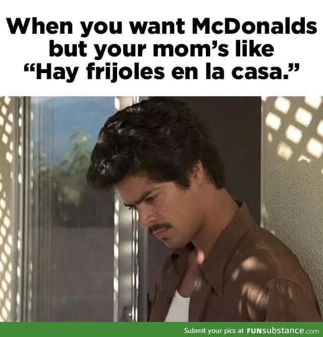 When you want McDonalds