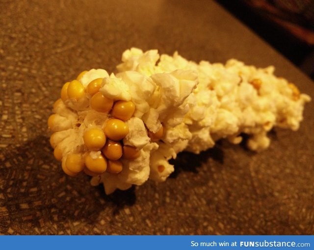 Popcorn on the cob