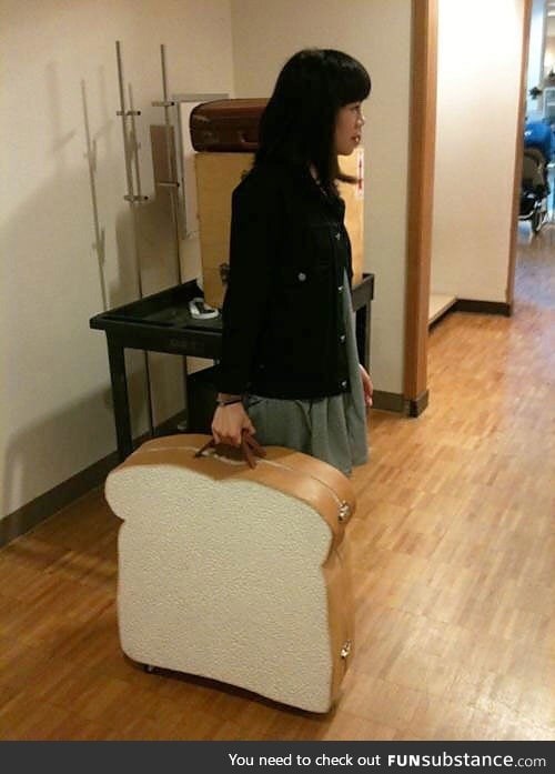 I bet this suitcase is jam-packed