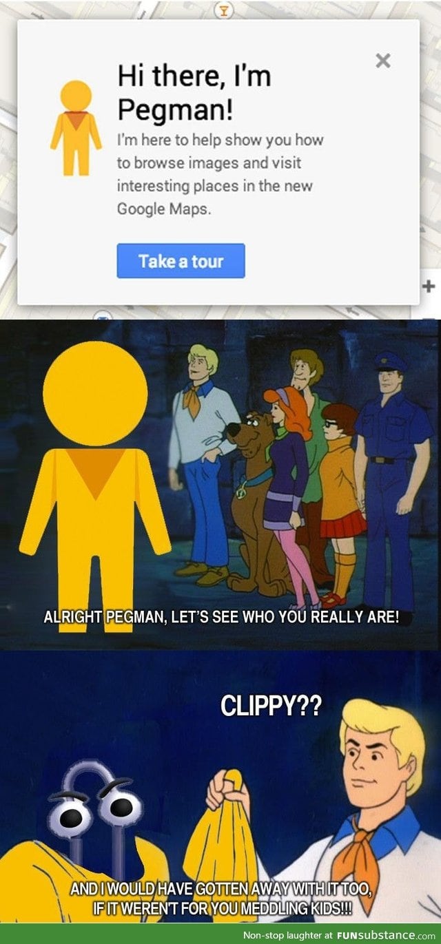 Let's See Who You Really Are, Pegman