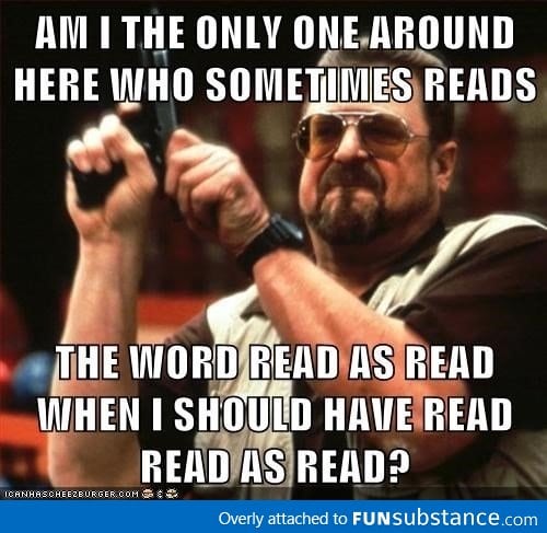 Read Read As Read