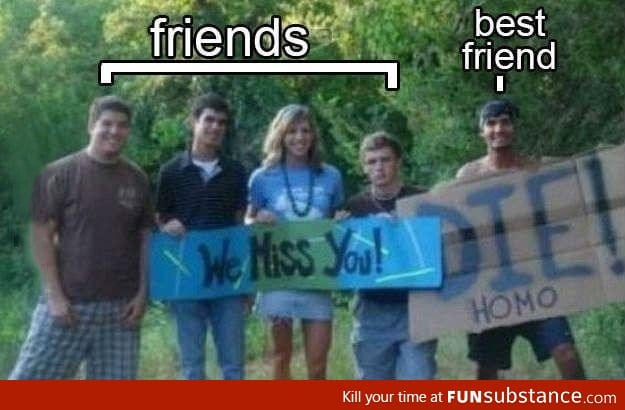 Friends vs Best friend