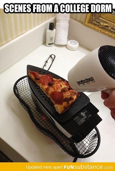 College dorm cooking