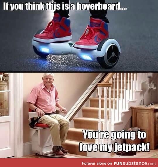 Hoverboard, meet jetpack