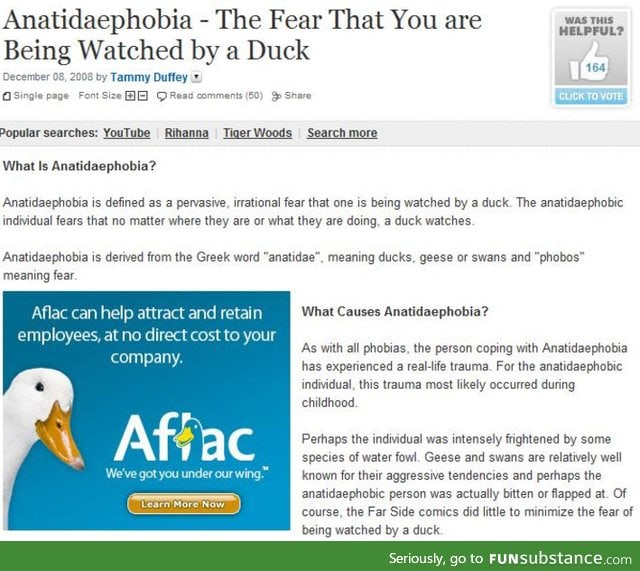 Hilarious ad placement