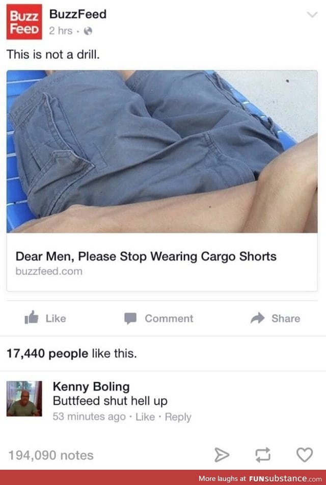 Cargo shorts