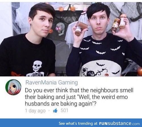 I lost it at emo husbands :')