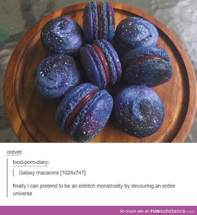 Galaxy Macaroons