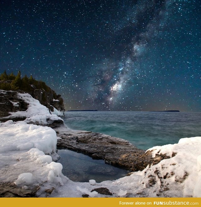 Stunning Bruce Peninsula National Park, Canada.