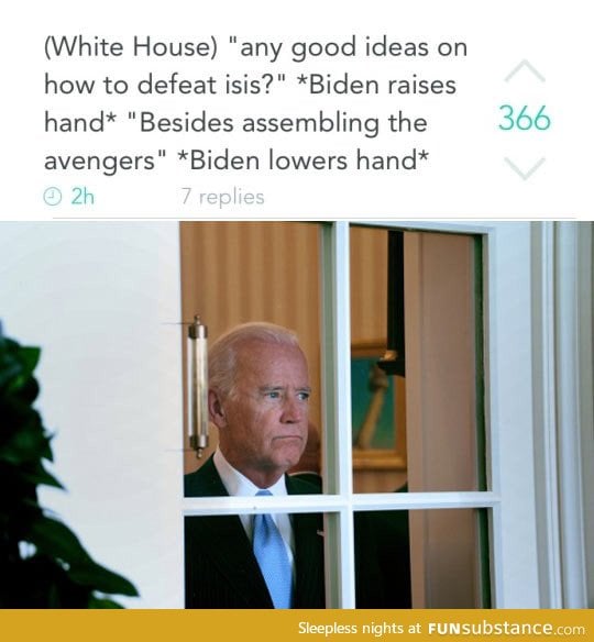 Biden looks a little disappointed