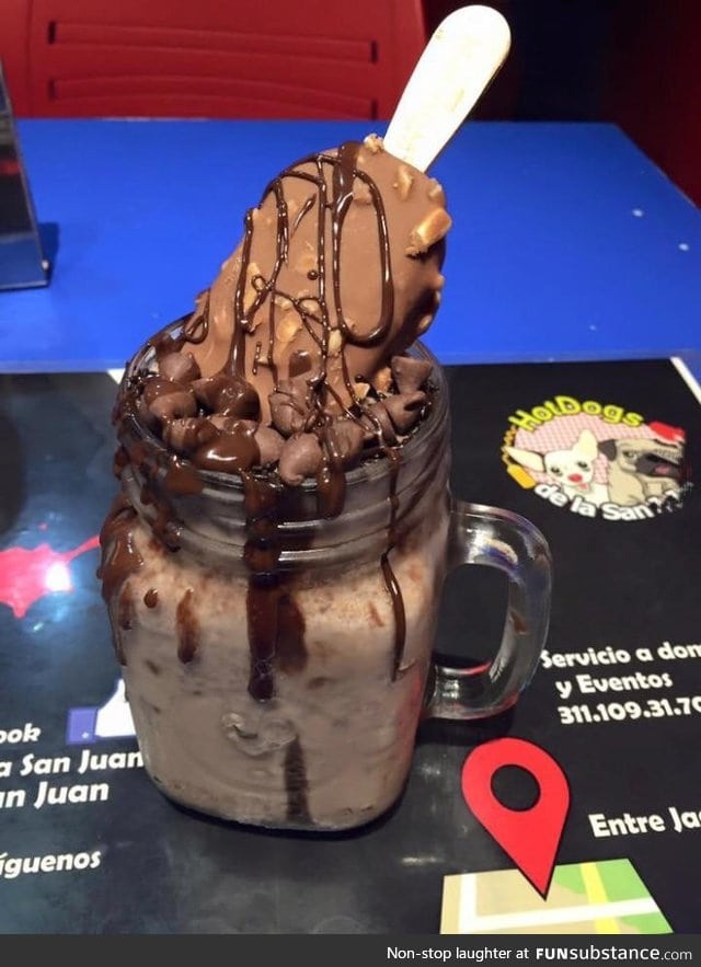 One hell of a milkshake