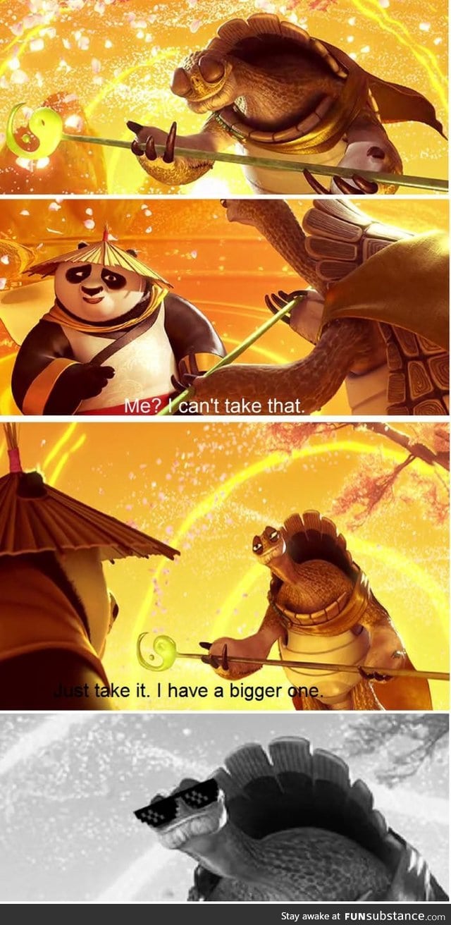 God damnit Master Oogway