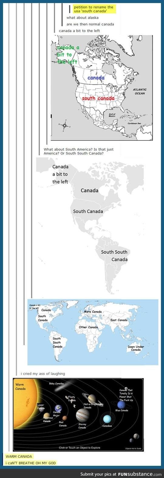 Canada is taking over eh?