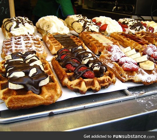 Epic belgian waffles