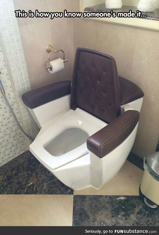 Shitting in style