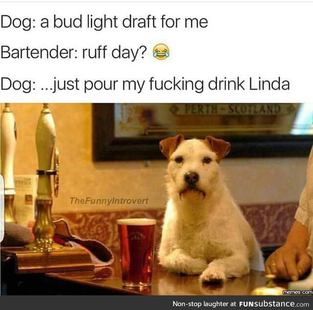 Ruff day?