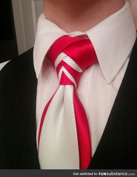 The double eldredge knot perfectly executed