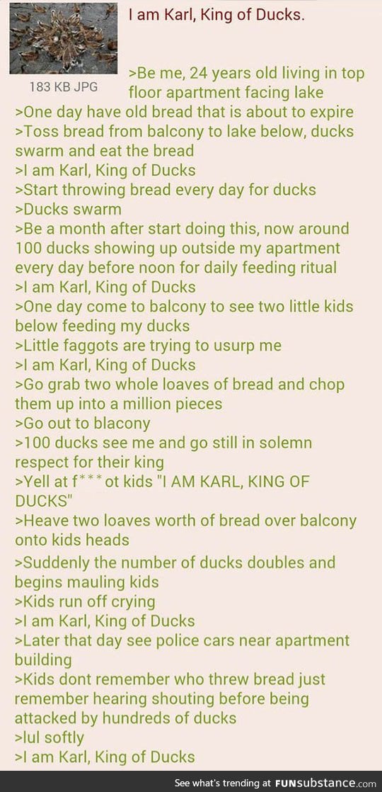 King of ducks