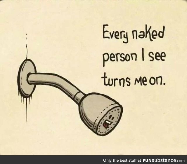 Perverted shower head