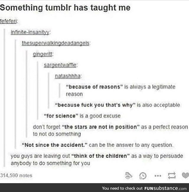 Who says tumblr isn't educational