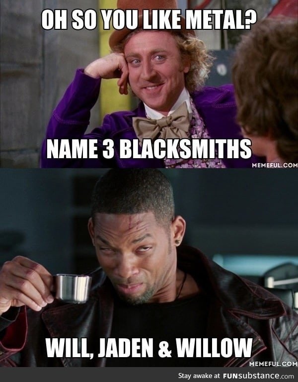 Name 3 blacksmiths