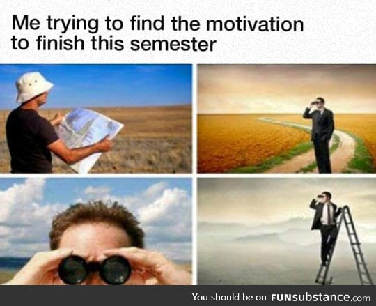 Motivation to finish