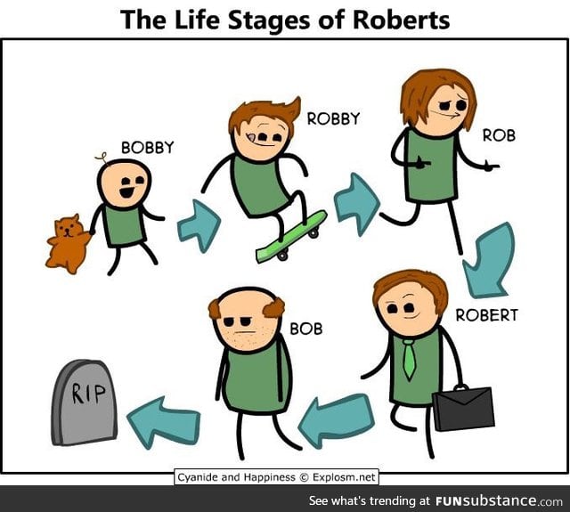 Stages of robert