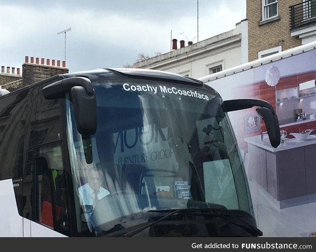 Boaty McBoatface has spread onto buses too