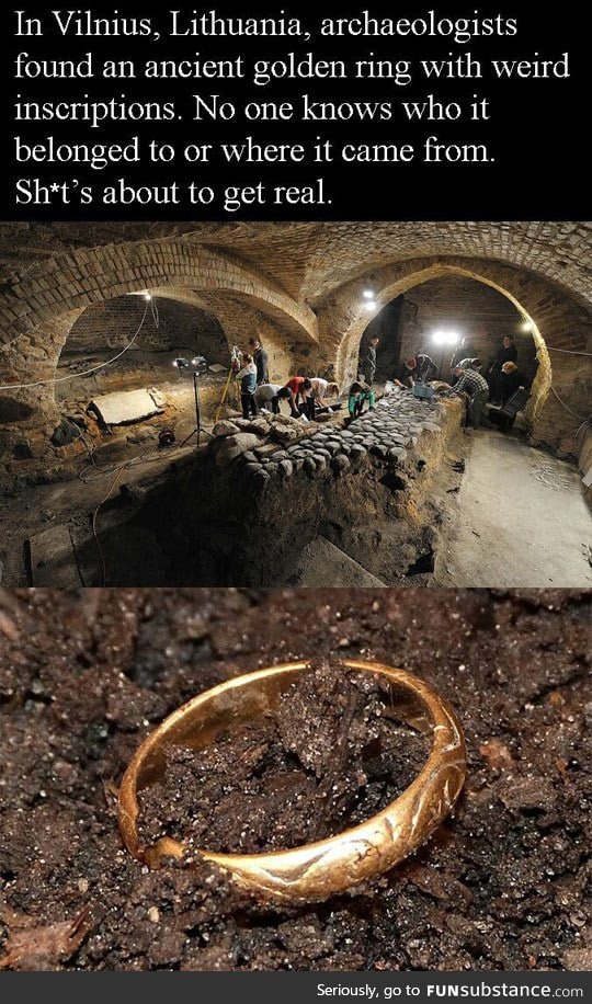 Ancient golden ring found