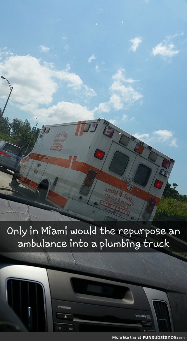 Gotta love Miami