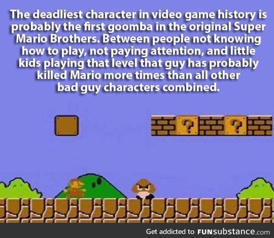 Deadliest foe in video games