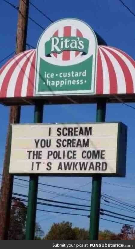 I scream, you scream