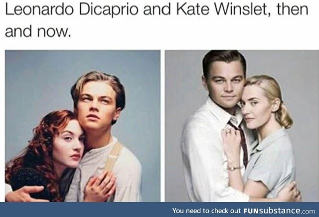 I knew Keanu Reeves is a vampire but I never knew that Leo and Kate are vampires as well