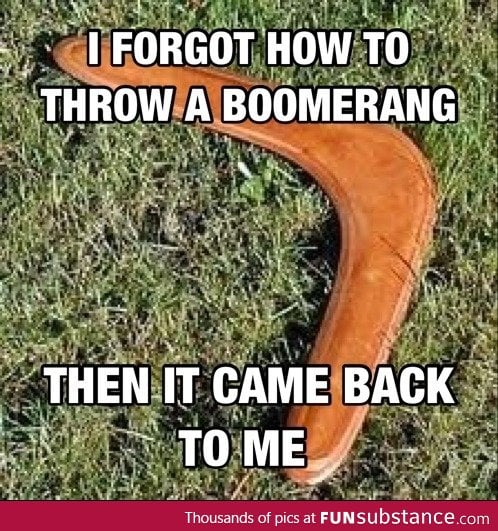 Boomerang pun