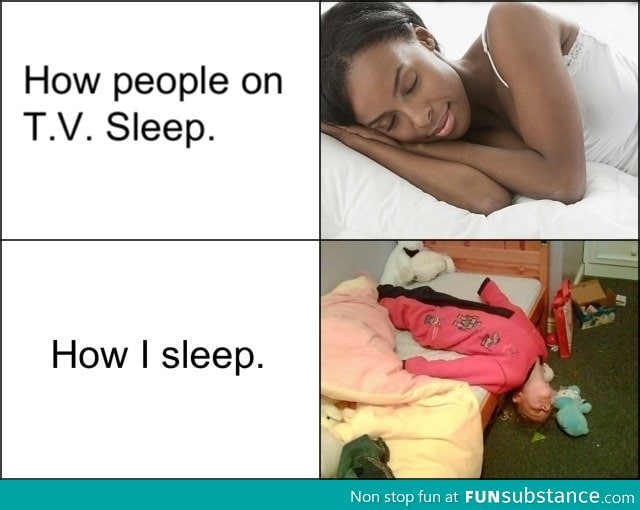 How I sleep