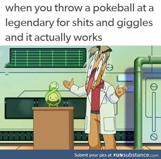 Pokeball for legendaries