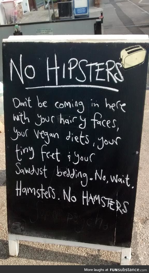 Pretentious hamsters