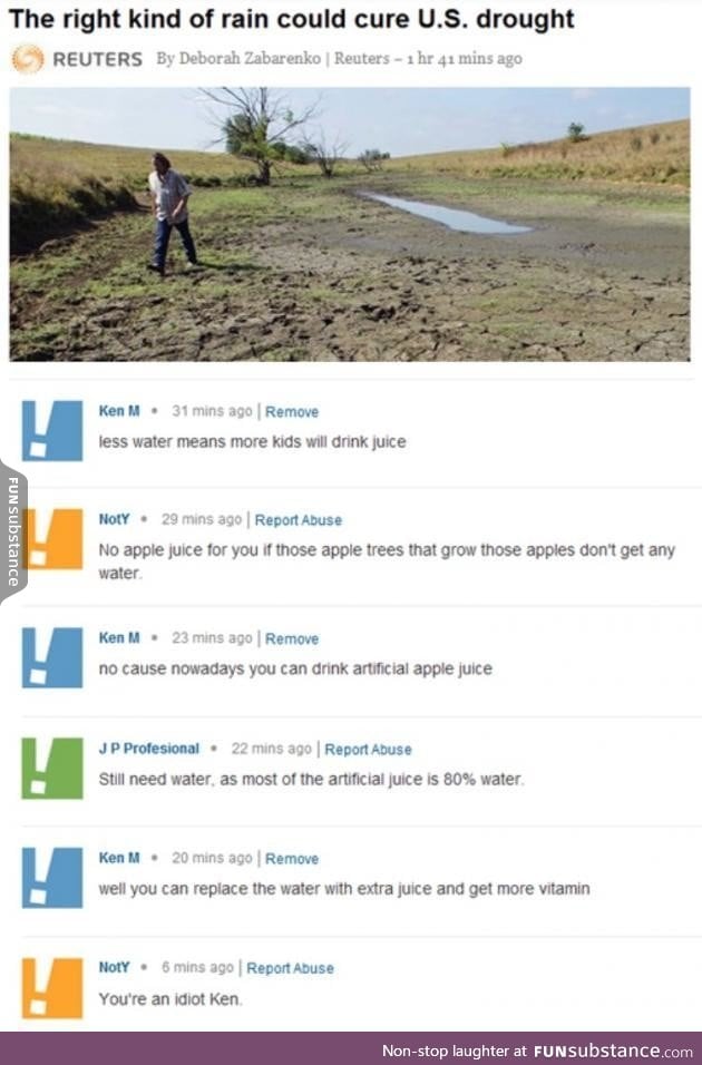 Ken M on juice