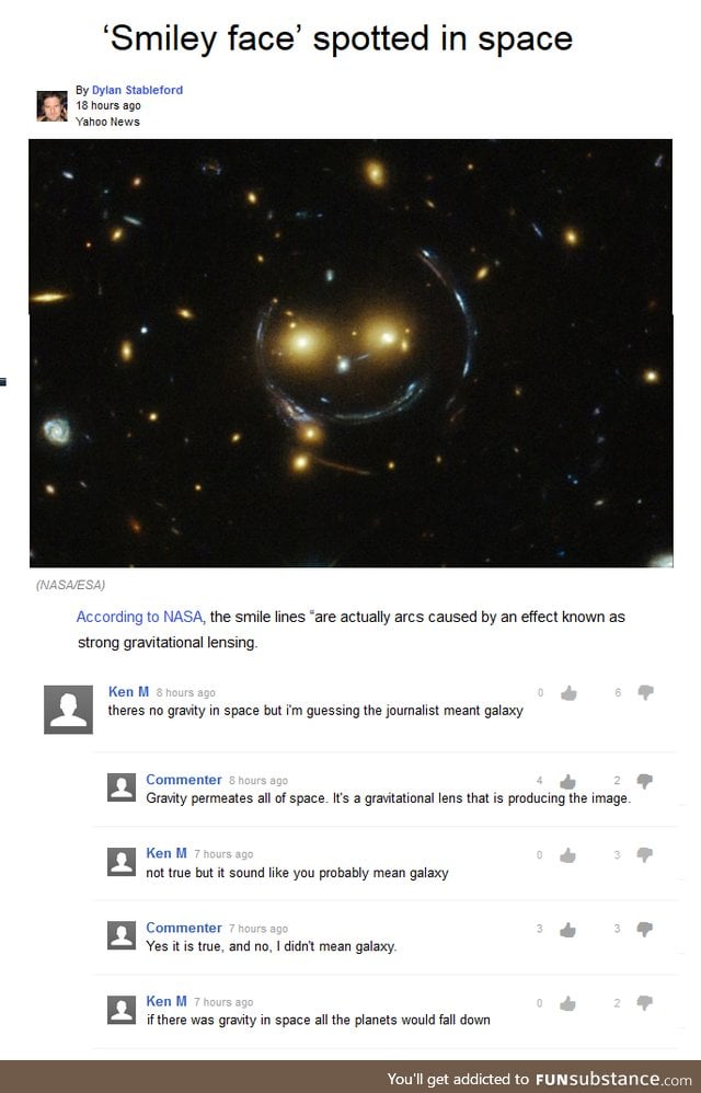 Ken M on Space.